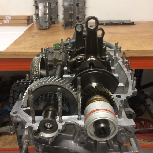 Rebuilding 911 Engine